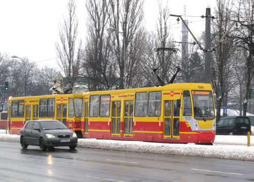 Sk�ad 805Na #1806+1807 [10] 30.01.2007r., Al. Pi�sudskiego. Foto: Przemys�aw Bakaj (c)