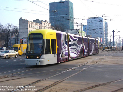 Cityrunner #1207 [10], 14.03.2007r., Al. Pi�sudskiego/ Ko�ciuszki. Foto: Tomasz G�az (c)
