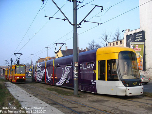 Cityrunner #1207 [10], 14.03.2007r., Al. Pi�sudskiego/ Ko�ciuszki. Foto: Tomasz G�az (c)