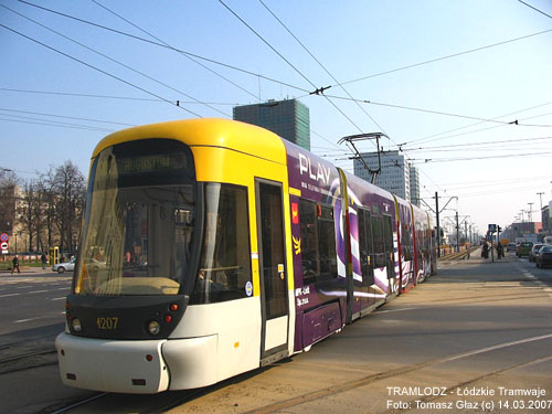 Cityrunner #1207 [10], 14.03.2007r., Al. Pi�sudskiego/ Ko�ciuszki. Foto: Tomasz G�az (c)