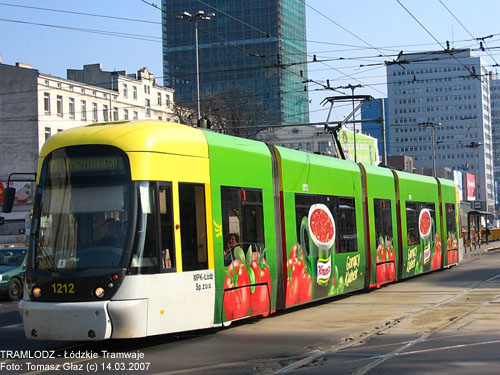 Cityrunner #1212 [10], 14.03.2007r., Al. Pi�sudskiego. Foto: Tomasz G�az (c)