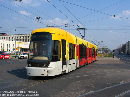 Cityrunner #1214 [10], 28.03.2007r., Al. Pi�sudskiego/ ul. Kili�skiego. Foto: Tomasz G�az (c)