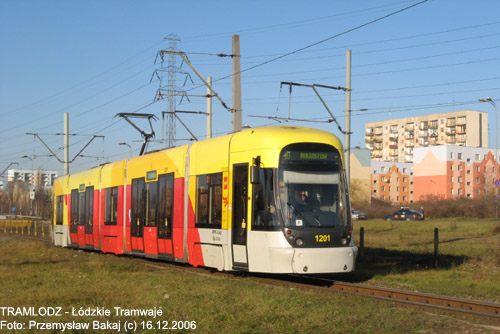 Cityrunner #1201 [10], 16.12.2006r., ul. Rokici�ska/ Lermontowa. Foto: Przemys�aw Bakaj (c)