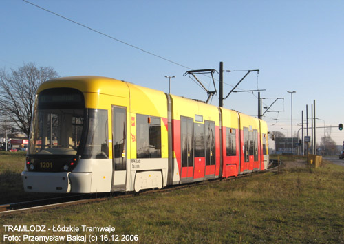 Cityrunner #1201 [10], 16.12.2006r., ul. Rokici�ska/ Lermontowa. Foto: Przemys�aw Bakaj (c)