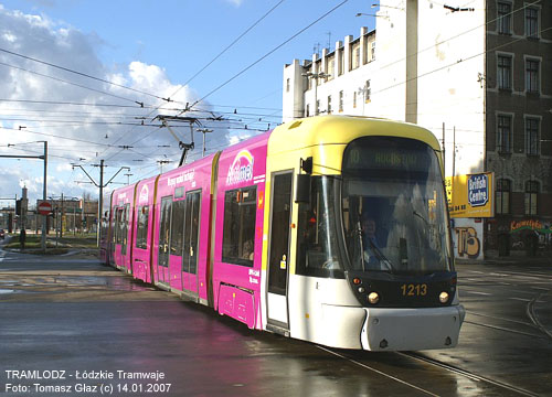 Cityrunner #1213 [10], 14.01.2007r., Al. Mickiewicza/ Ko�ciuszki. Foto: Tomasz G�az (c)