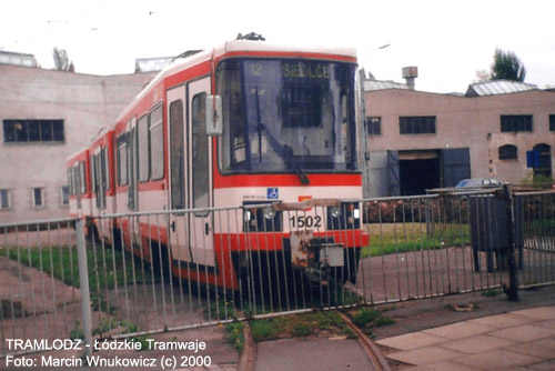 Konstal #1502, 2000r., ZRT - ul. Tramwajowa. Foto: Marcin Wnukowicz (c)