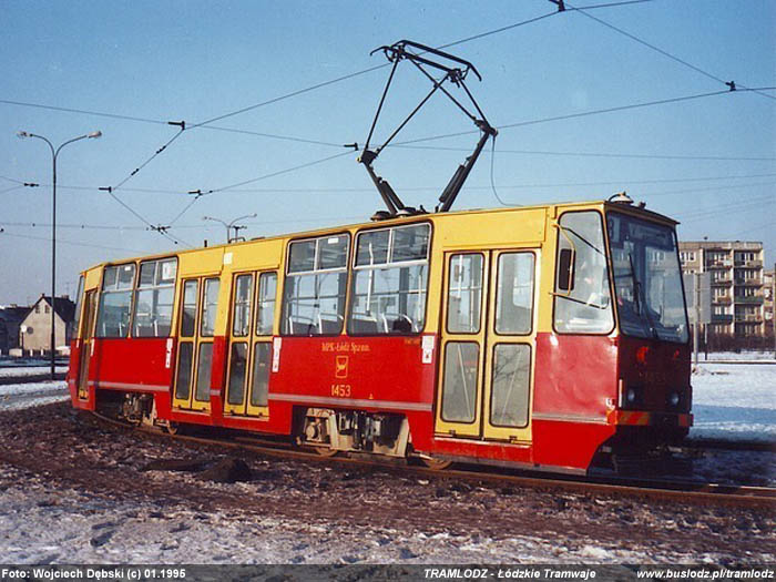 805Na #1453 [8], 01.1995r., Kra�c�wka, Al. Wyszy�skiego. Foto: Wojciech D�bski (c)