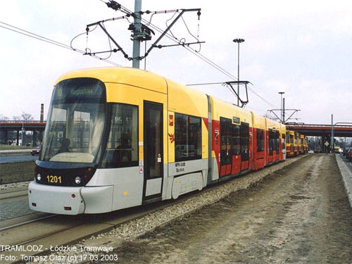 Cityrunner #1201 [10], 17.03.2003r., Al. Bandurskiego/ W��kniarzy. Foto: Tomasz G�az (c)