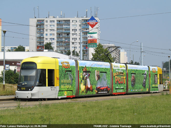 Cityrunner #1212 [10], 20.06.2006r., Kra�c�wka: Al. Wyszy�skiego/ ul. Popie�uszki. Foto: �ukasz Stefa�czyk (c)
