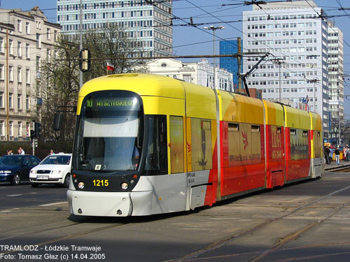 Cityrunner #1215 [10], 14.04.2005r., Al. Mickiewicza/ Ko�ciuszki. Foto: Tomasz G�az (c)