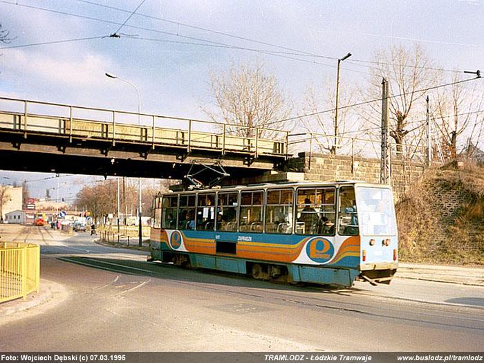 805Na #1827 [8], 07.03.1995r., Al. Bandurskiego. Foto: Wojciech D�bski (c)