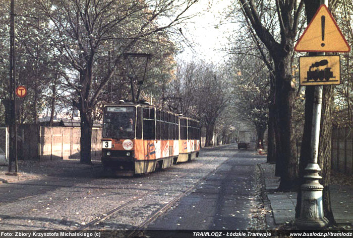 Sk�ad 2x 805Na #2302+2303 [3], 198?r., ul. Cmentarna. Foto: Zbiory Krzysztofa Michalskiego (c)