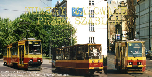 Wagony 805Na #1008, #2260 i #2413 z numerami malowanymi przez szablon. Foto: Andrzej Bakajz (c)