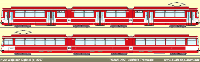 GT8 GEAMATIC Freiburg. Rys: Wojciech D�bski (c)