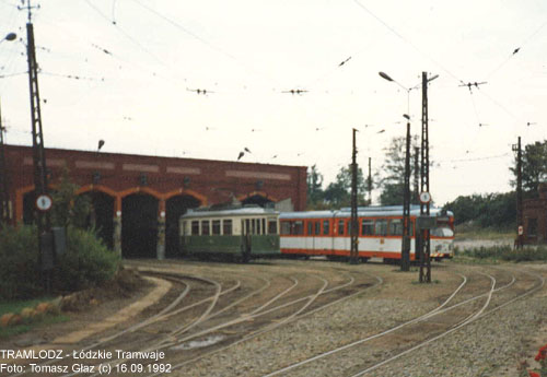 GT6 #4040 [-] 16.09.1992r., teren zajezdni na Brusie. Foto: Tomasz G�az (c)