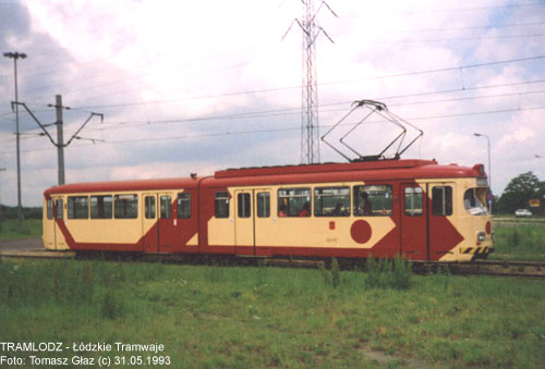 GT6 #4041 [-] 31.05.1993r., ul. Rokici�ska/ Puszkina. Foto: Tomasz G�az (c)